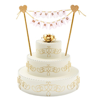 Cake Topper Just Married - 1-pack