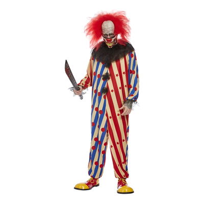 Clown Halloween Maskeraddräkt - Medium