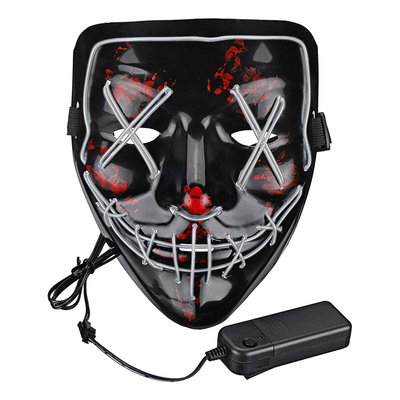 El Wire Purge LED Mask - Vit
