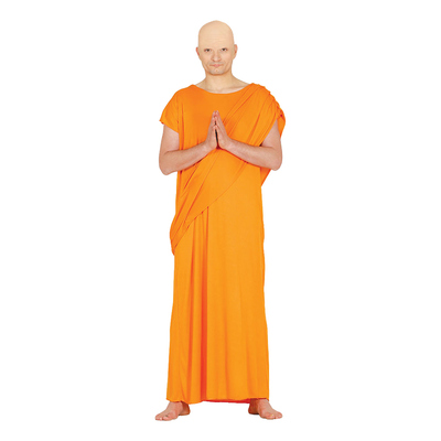 Hare Krishna Munk Maskeraddräkt - One size (Large)