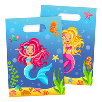 Kalaspåsar Mermaid - 8-pack