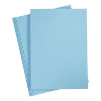 Kartongpapper Ljusblå - 10-pack