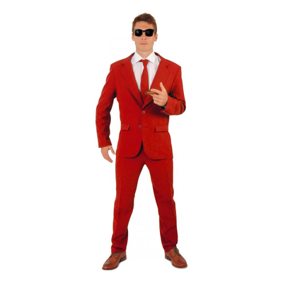 Kostym Mr Röd Herr - 54