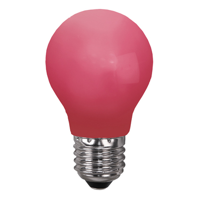LED-Lampa E27 - Röd
