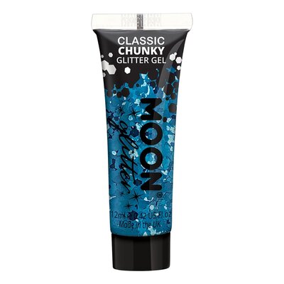 Moon Creations Classic Chunky Glitter Gel - Blå