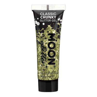 Moon Creations Classic Chunky Glitter Gel - Guld