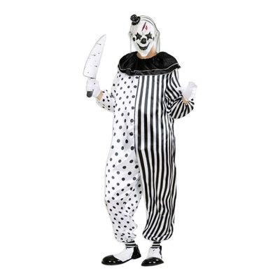 Mördar Pierrot Maskeraddräkt - Medium