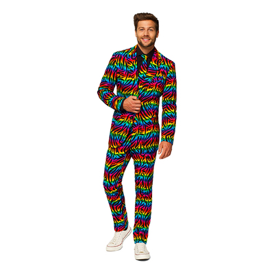 OppoSuits Wild Rainbow Kostym - 56