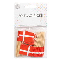 Partypicks Danmark - 50-pack