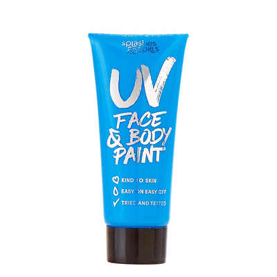 S&S UV Ansikts- & Kroppsfärg - Blå
