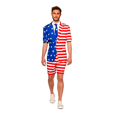 Suitmeister USA Flag Summer Kostym - Medium