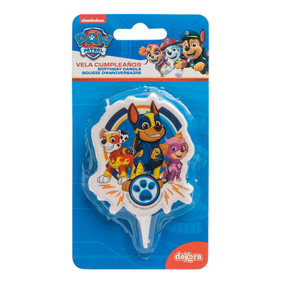 Tårtljus Paw Patrol - 7 cm