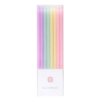 Tårtljus We Love Pastel - 16-pack